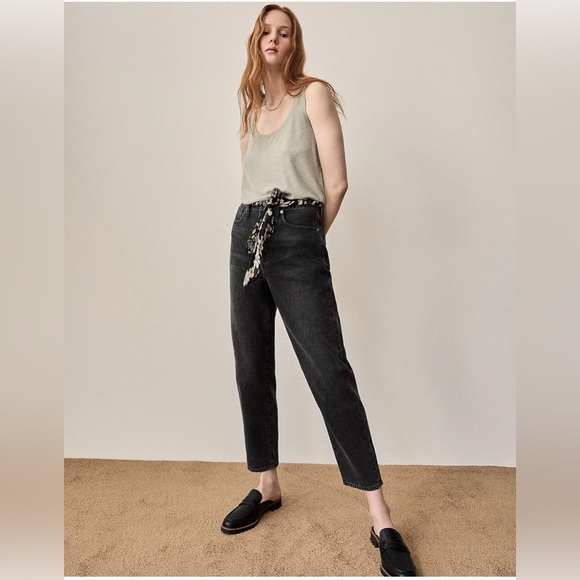 Madewell Baggy Taperer Jeans in Dark Wash - Picture 5 of 8